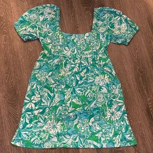 NWT Lilly Pulitzer Delaney Short Sleeved Empire Waist Dress